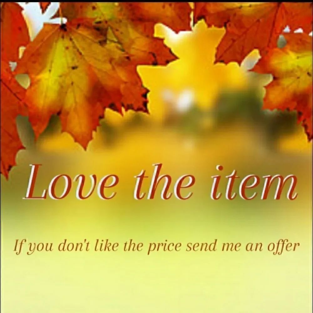 Love an item but don't like the price 😕 😒 Send me an offer😍